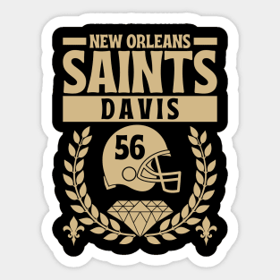 New Orleans Saints Davis 56 Edition 2 Sticker